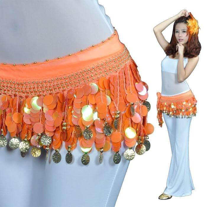 88 Coins Belly Dance Waist Chain - Click Image to Close