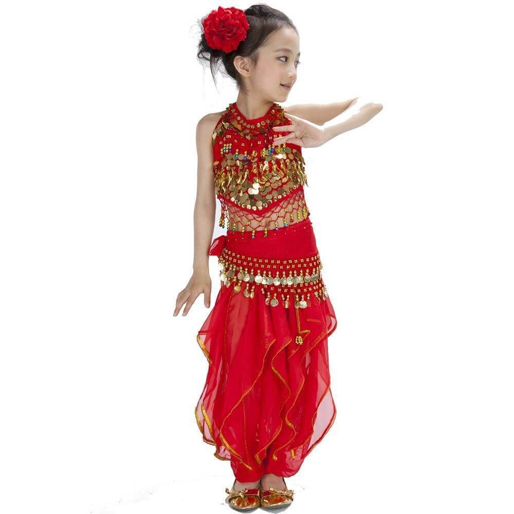 Pepper 5-piece Children Belly Dance Costume - Click Image to Close