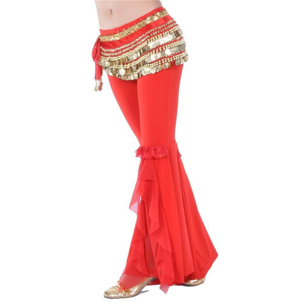 Lotus Leaf Belly Dance Pants - Click Image to Close