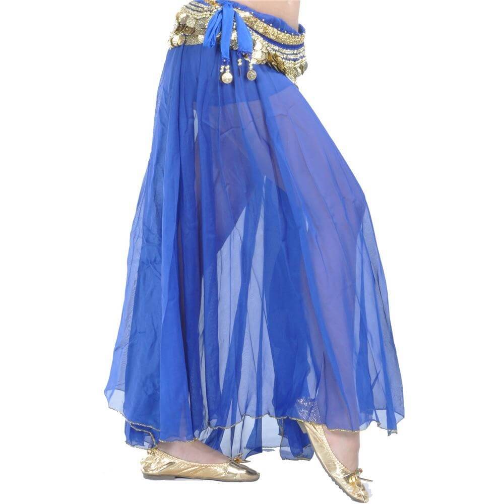 Fashion Front Openings Belly Dance Skirt - Click Image to Close