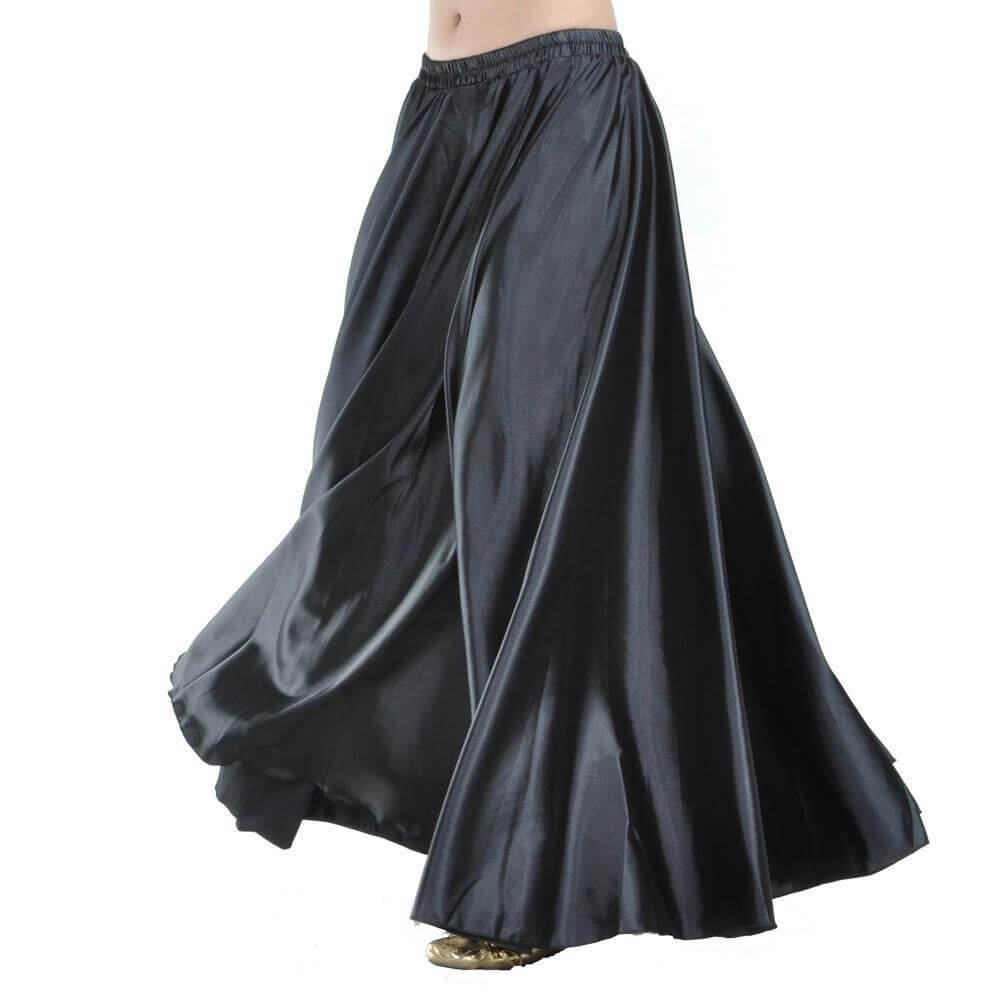 Fashion Satin Skirt Praise Dance Skirt Belly Dance Skirt - Click Image to Close