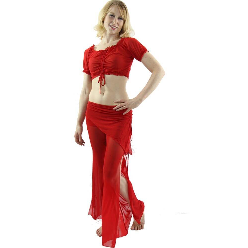 Fashion 2-Piece Belly Dance Costume - Click Image to Close