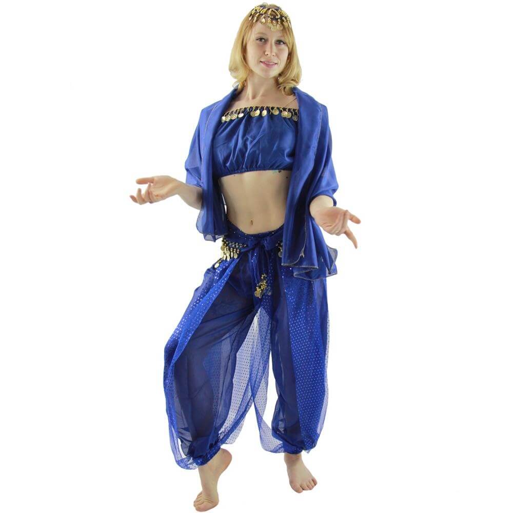 Bloomer 5-Piece Belly Dance Costume - Click Image to Close