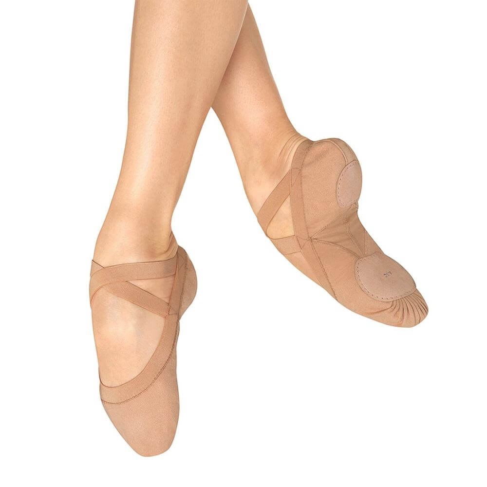 Bloch S0621L Adult "Pro elastic" Ballet Slippers - Click Image to Close