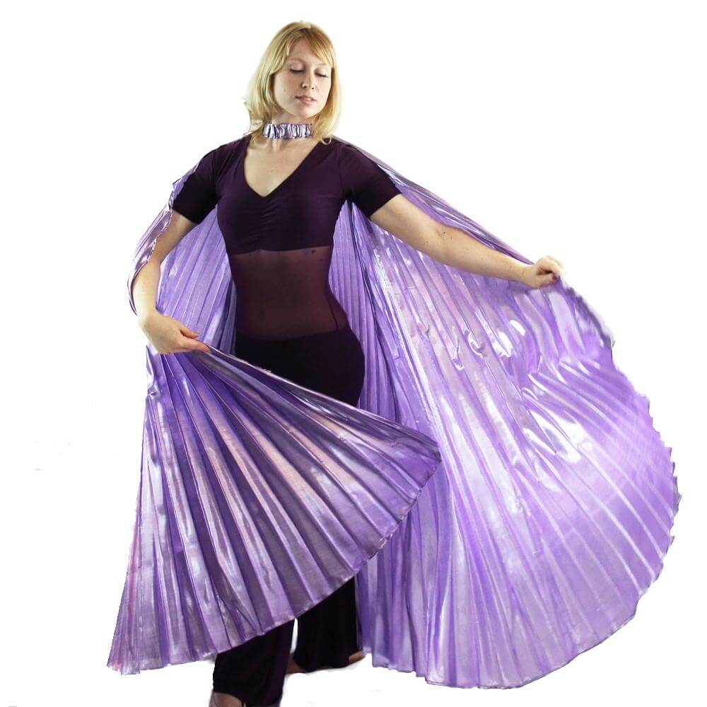 Solid Lavender Worship Angel Wing - Click Image to Close