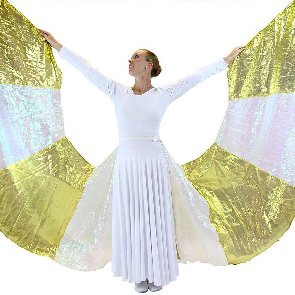 Danzcue Angel Stripe Wings - Click Image to Close