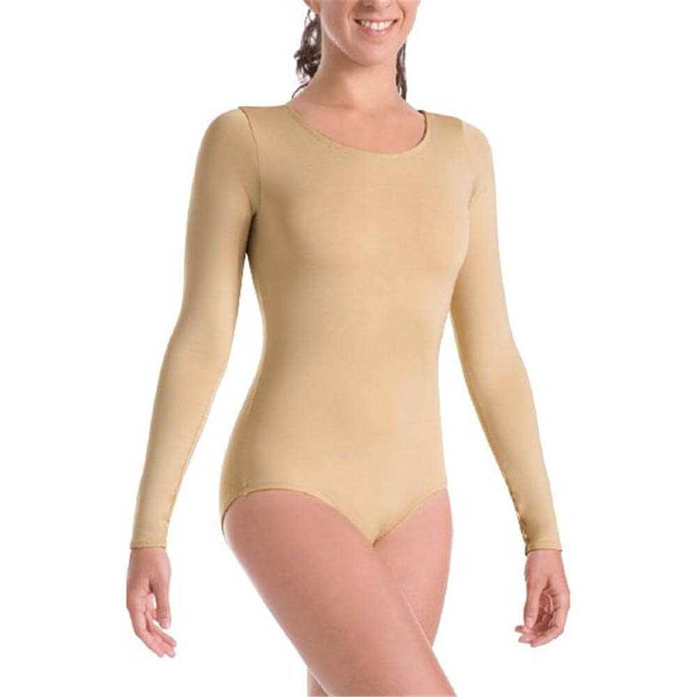 Body Wrappers Long Sleeve Leotard - Click Image to Close