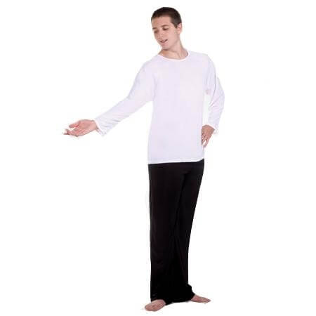 Body Wrappers Worship Dance Unisex Straight Leg Pants - Click Image to Close
