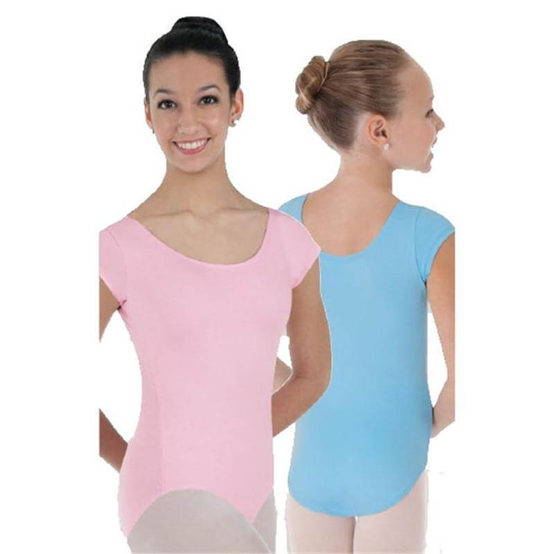 Body Wrappers ProWEAR Child Cap Sleeve Ballet Cut Leotard - Click Image to Close