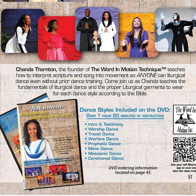 Introduction to Liturgical Dance: Level 1 Training DVD - Click Image to Close