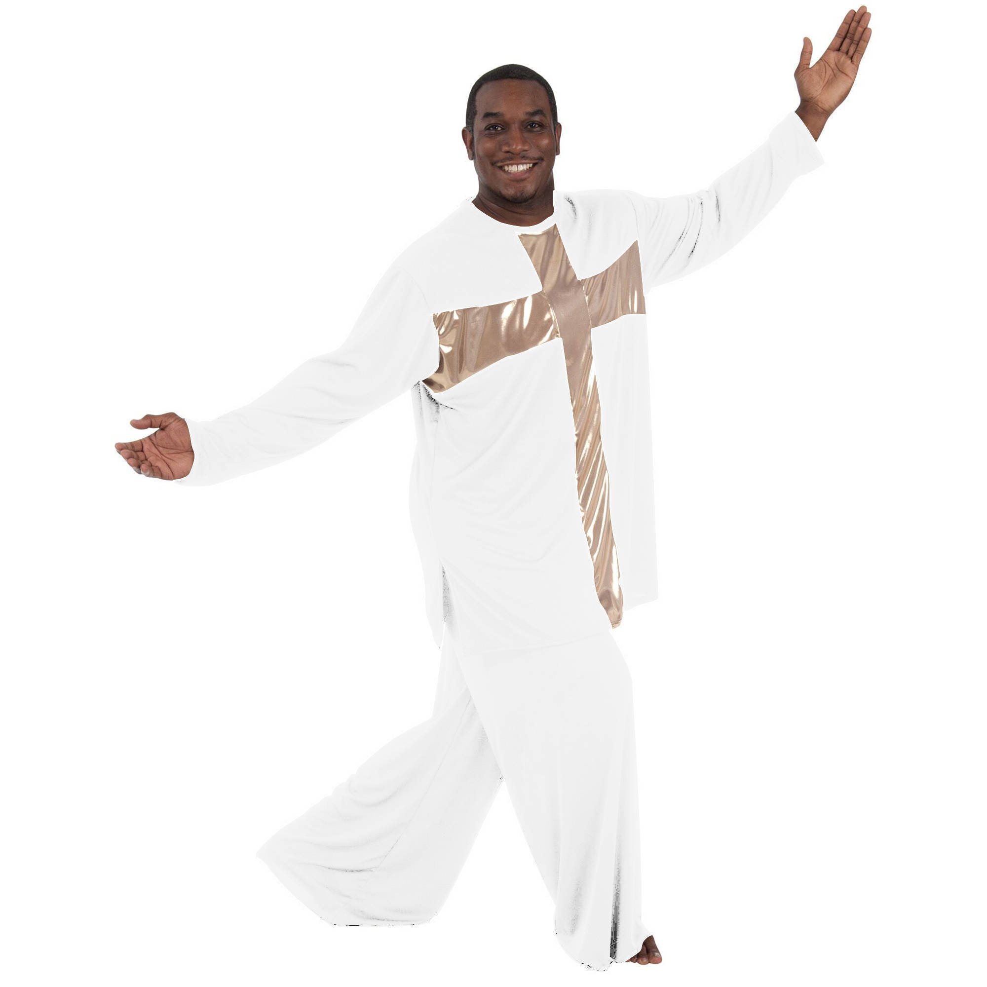 Praise Cross Male Inspired Pullover (pants not included) - Click Image to Close