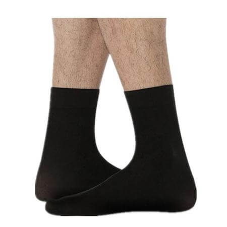 Body Wrappers totalSTRETCH Soft Supplex/Lycra Mens Dance Sock - Click Image to Close