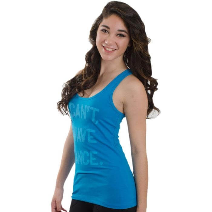 Covet "I Can't, I Have Dance" Racerback Tank - Click Image to Close