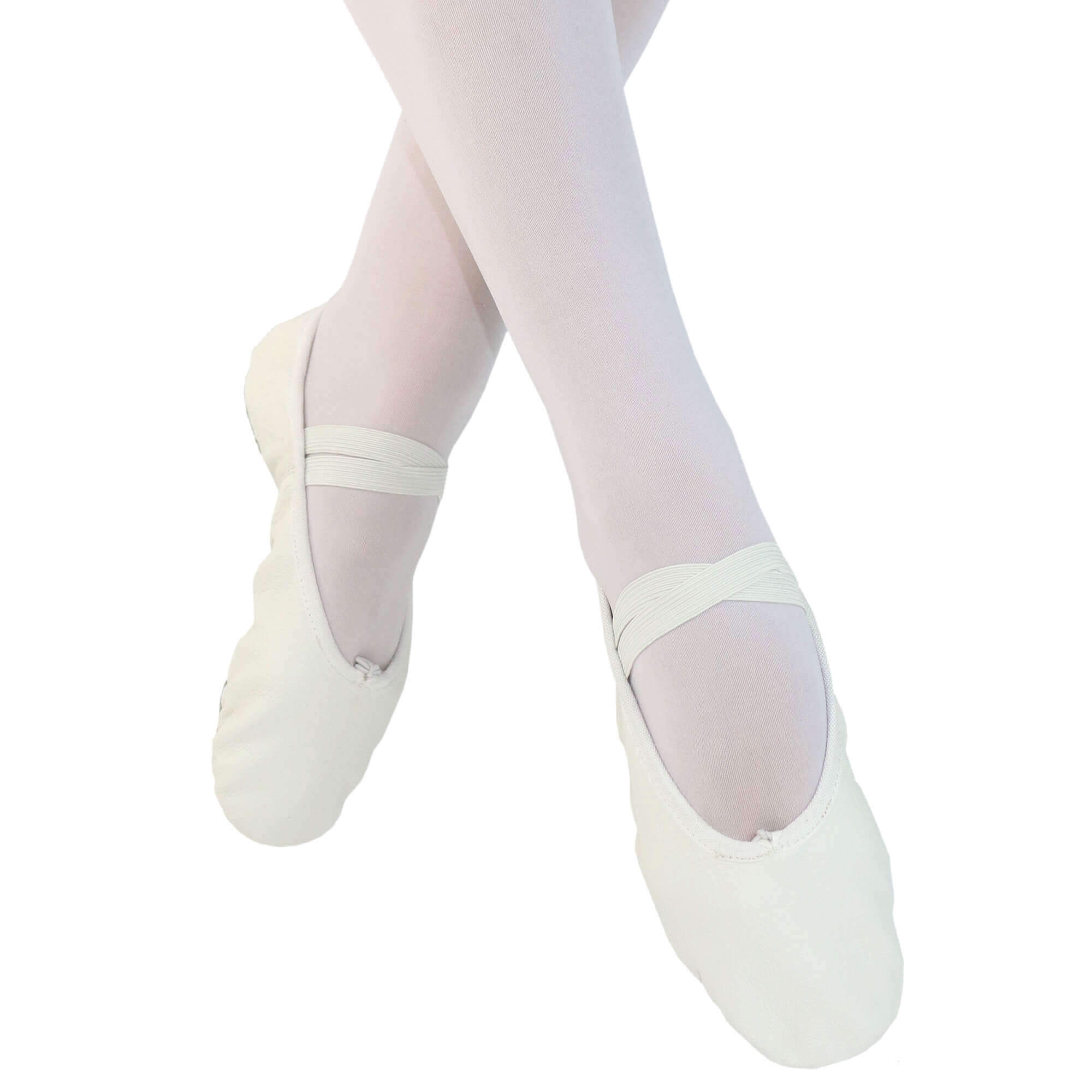 Danzcue Child Split Sole Leather Ballet Slipper - Click Image to Close