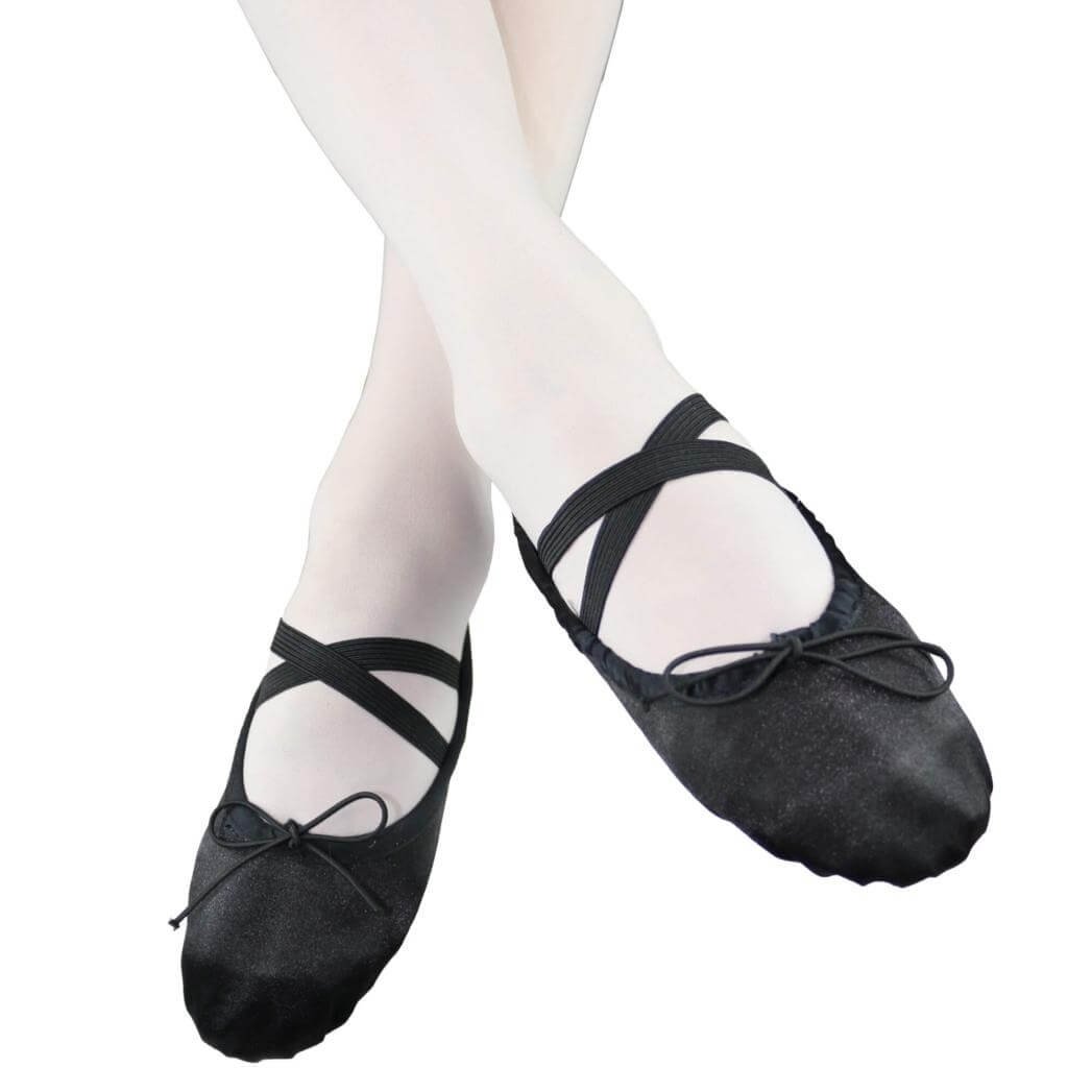 Danzcue Child Split Sole Satin Ballet Slipper - Click Image to Close