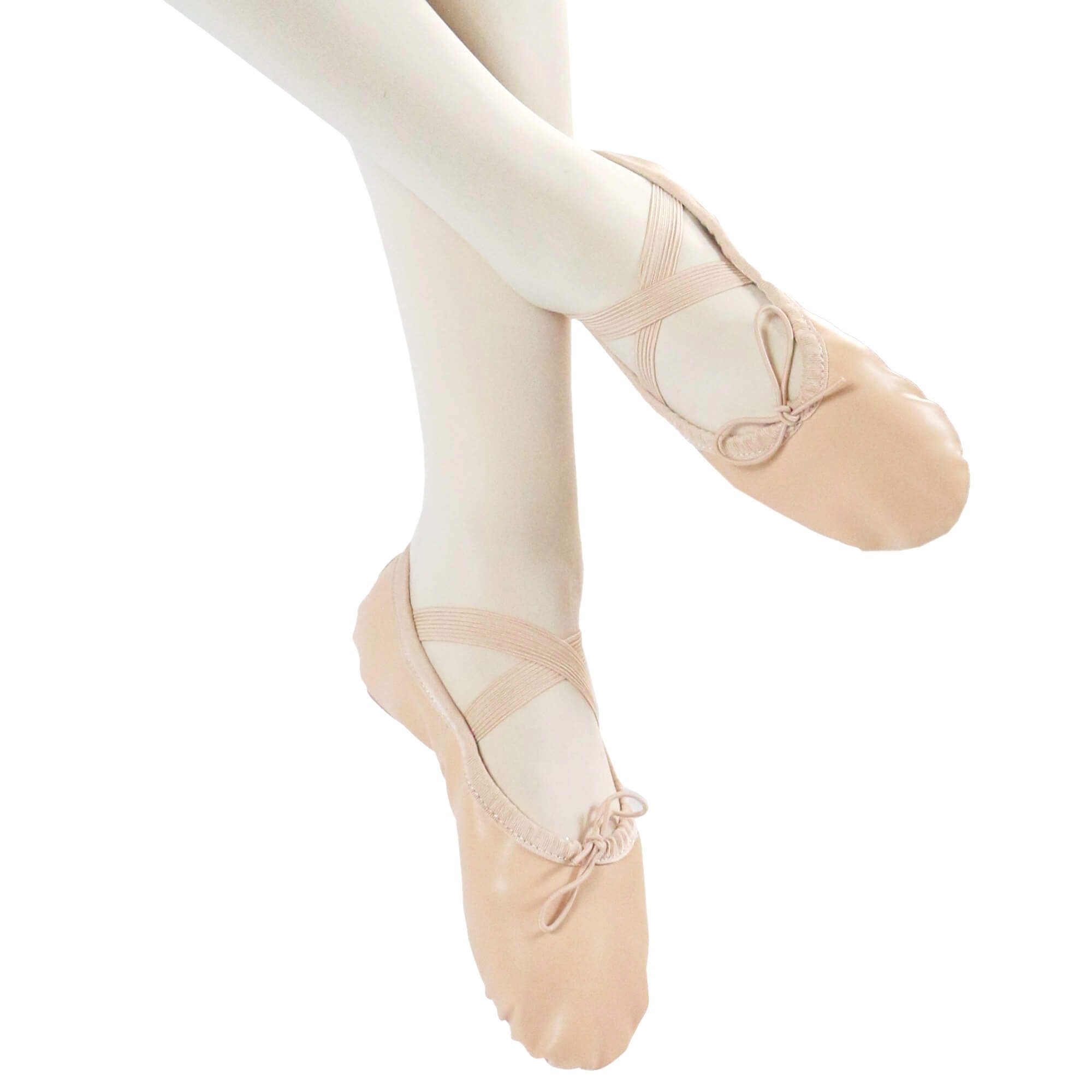 Danzcue Child Split Sole Leather Ballet Dance Slipper - Click Image to Close