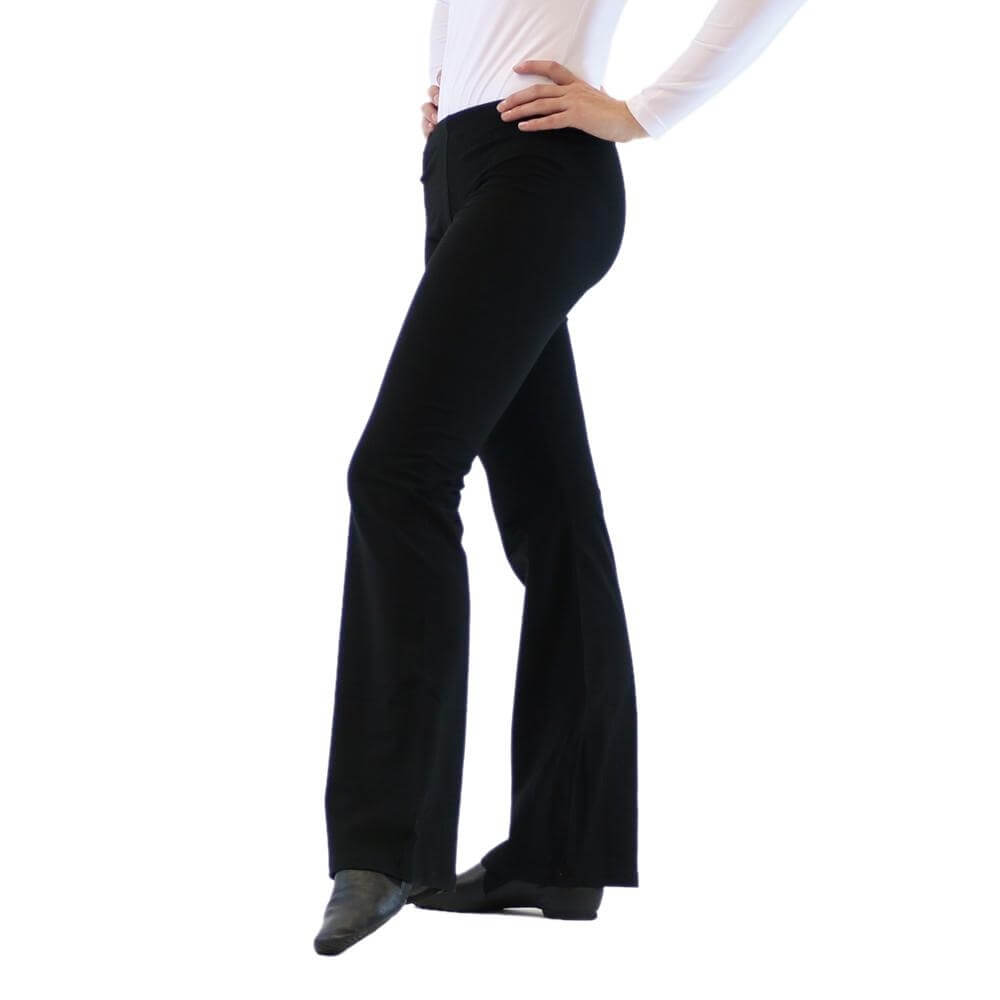 Danzcue Adult Black Jazz Pants - Click Image to Close