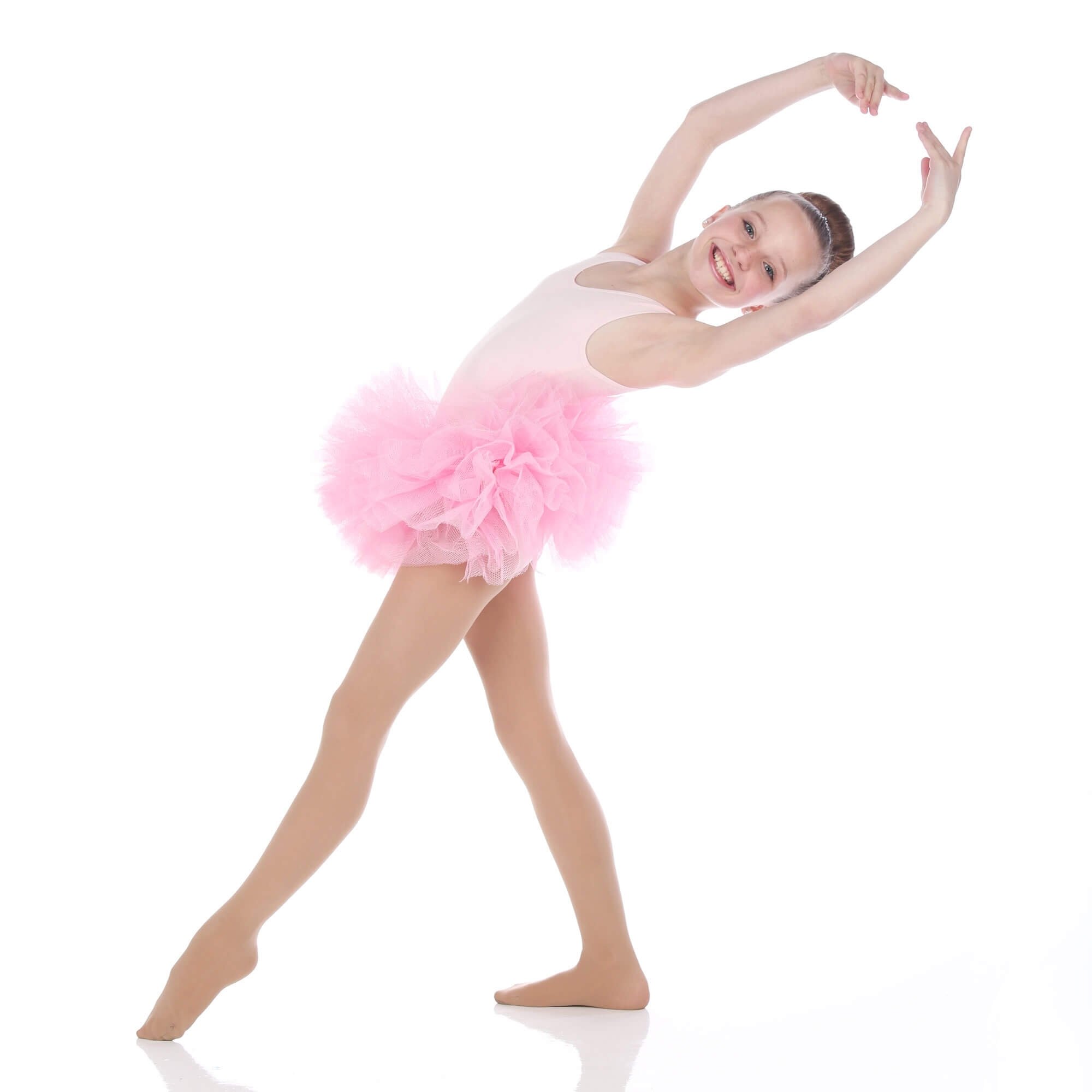 Danzcue Girls Ballet Tulle Tutu Skirt - Click Image to Close