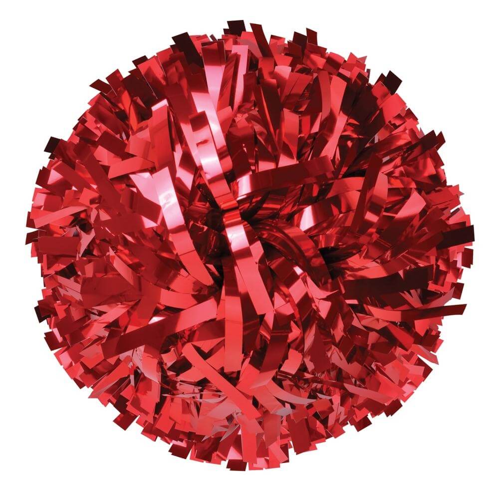 Getz Youth Solid Color Metallic Poms - Click Image to Close