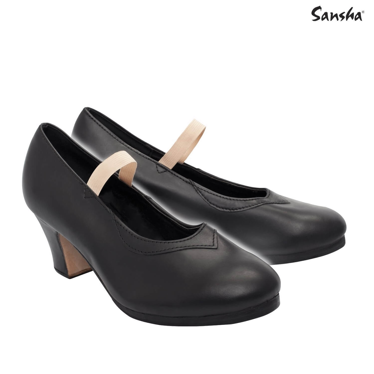 Sansha "SARAGOSA" Original flamenco shoes - Click Image to Close