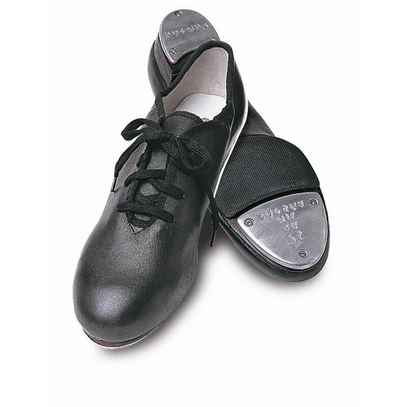 Sansha TA01L Adult 3/4" heel "T-Split" Lace-up Tap Shoes - Click Image to Close