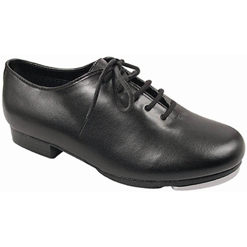 Dance Class® Child Leather-Like Upper Jazz Tap Oxford - Click Image to Close