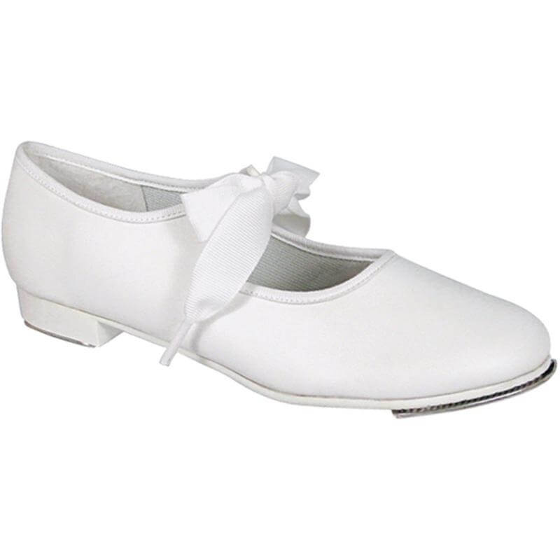 Dance Class® Child Leather-Like Beginning Tap Shoe - Click Image to Close