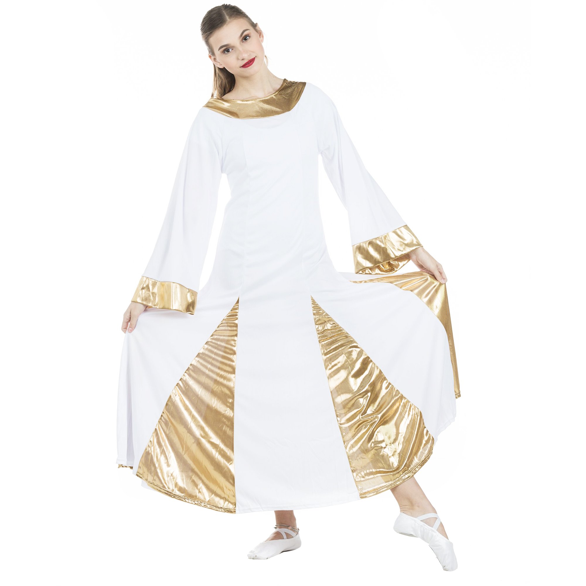 Danzcue Praise Dance Robe Dress - Click Image to Close