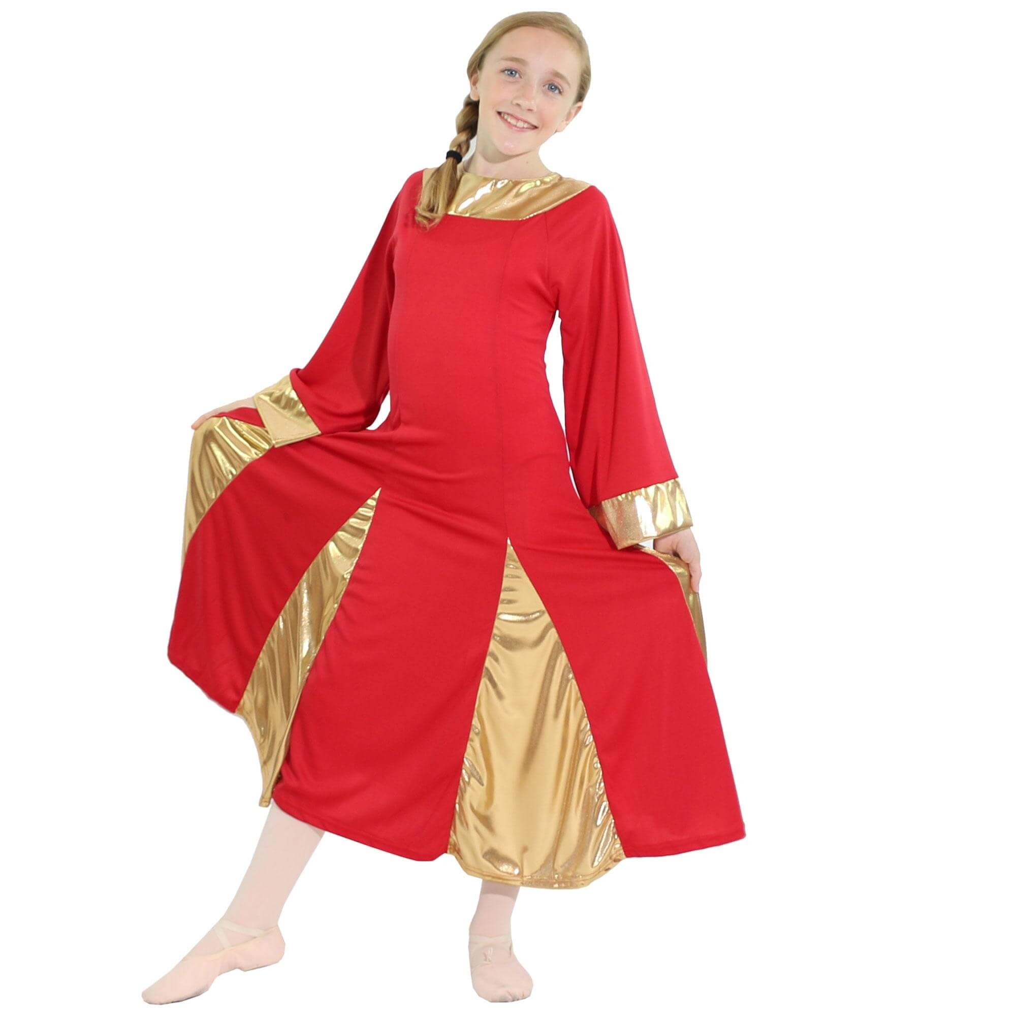 Danzcue Child Praise Robe Dress - Click Image to Close