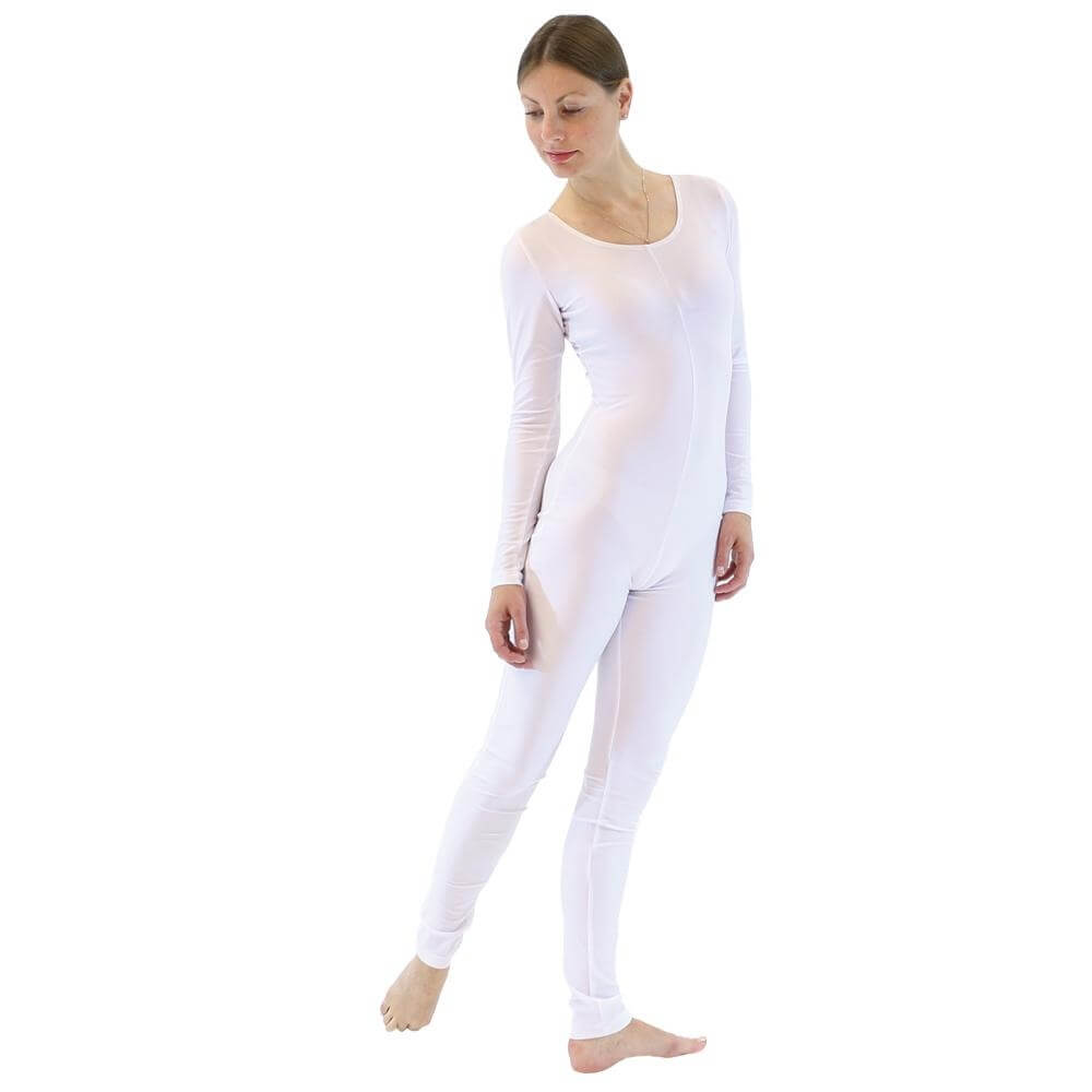 Danzcue Nylon Full Body Adult Unitard - Click Image to Close