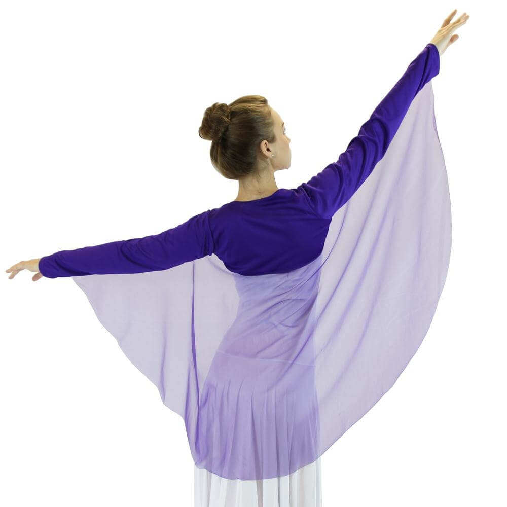 Danzcue Worship Dance Angel Wing Shrug - Click Image to Close