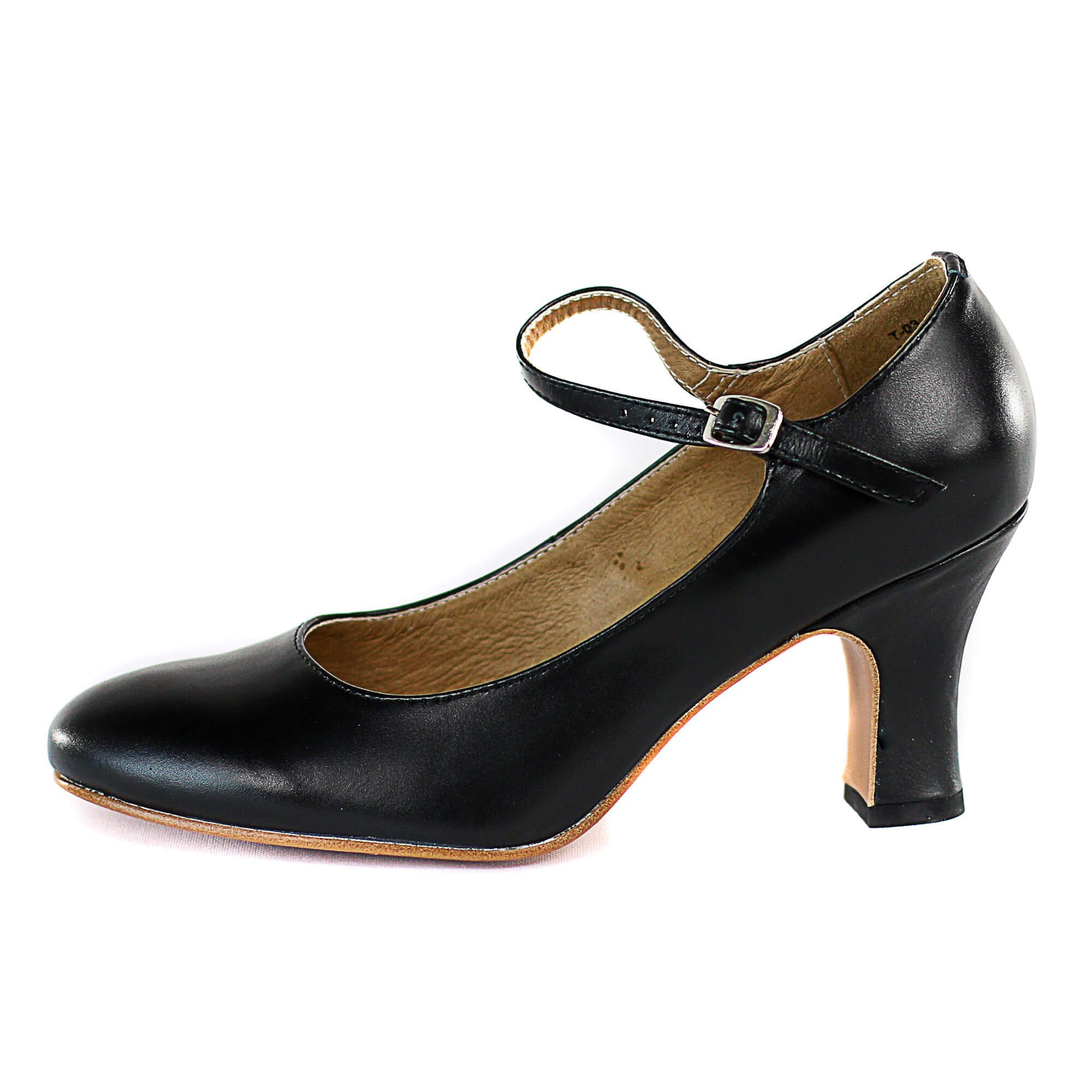 Dimichi Adult Mia Classic Leather Sole 3 Heel Character Shoes