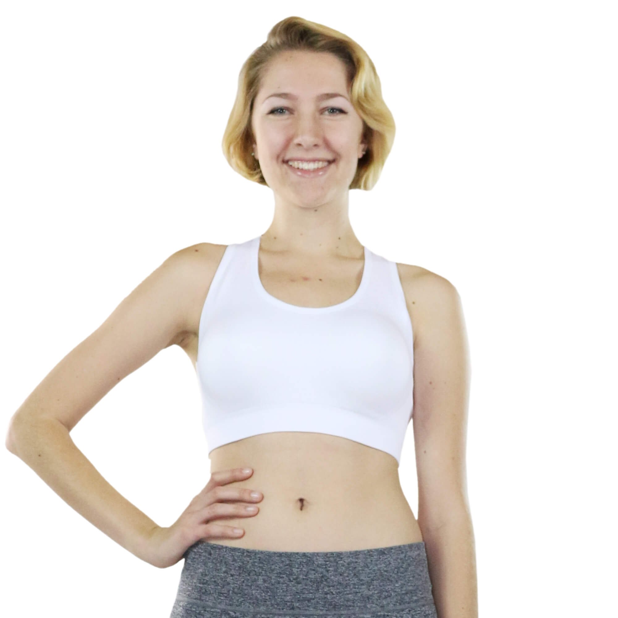 Fitcue Womens Racerback Sports Bra