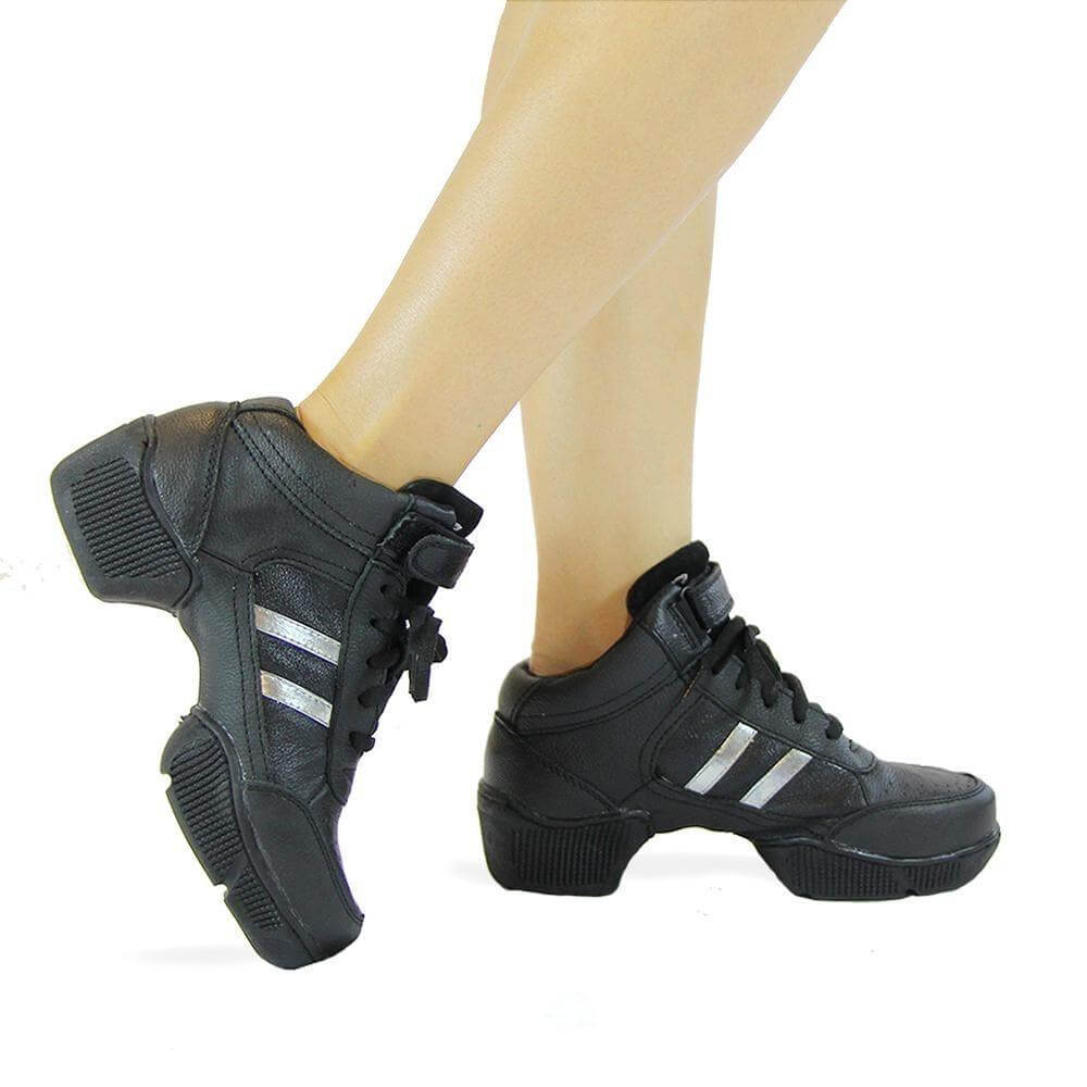 Danzcue Drake Adult Hi Top Canvas Upper Dance Sneaker