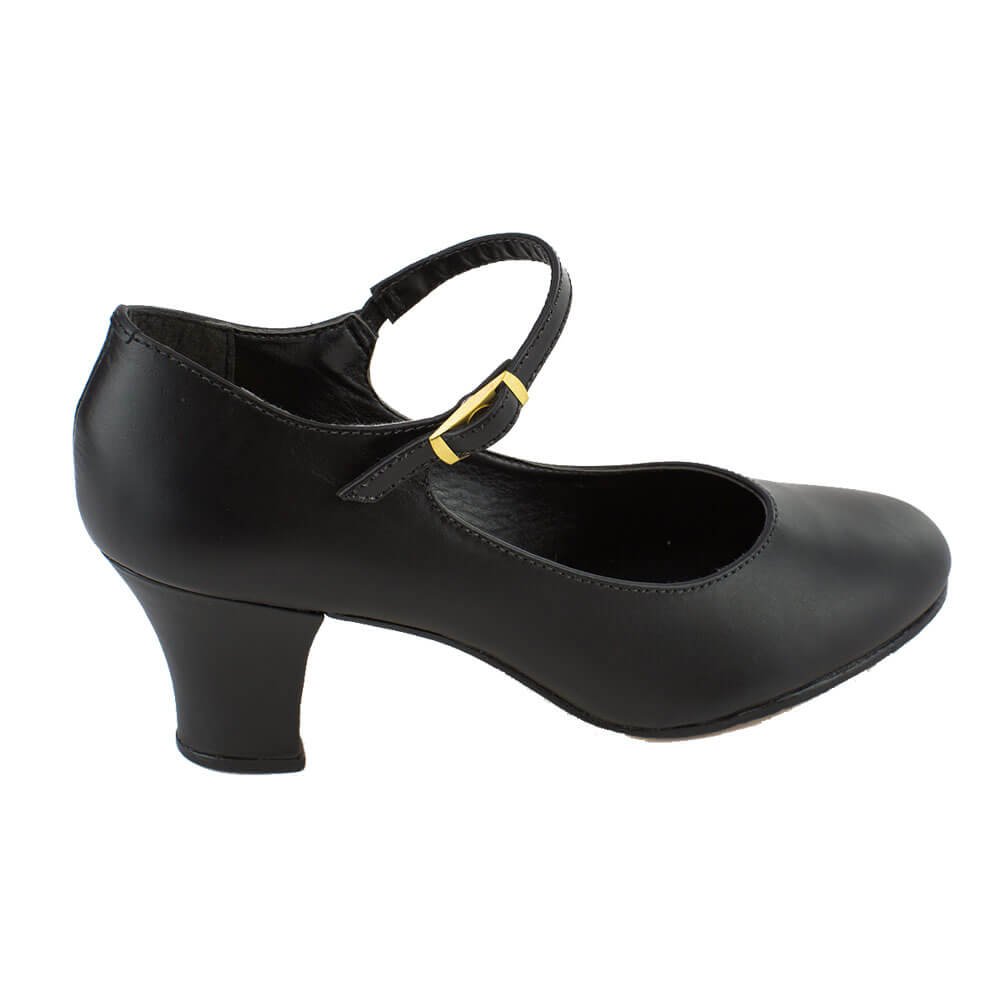 Tan NEW CH 58 So Danca Leather Character Shoes Black