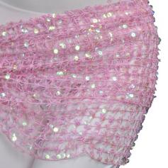 Belly Dance Hip Scarf With Paillette