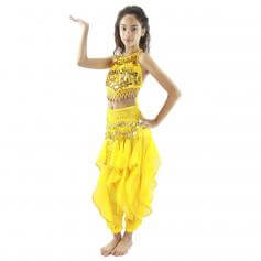 Bollywood Pepper 5-piece Children Belly Dance Costume
