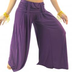 Comfortable Ruched Belly Dance Pants