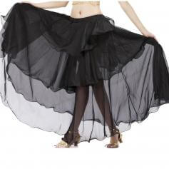 Fashion Chiffon Spiral Belly Dance Skirt