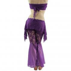 Lace 2-Piece Belly Dance Costume