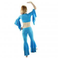 Bead String 2-Piece Belly Dance Costume(Belt no included)