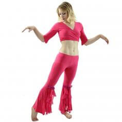 Dynamic 2-Piece Belly Dance Costume(Belt not included)