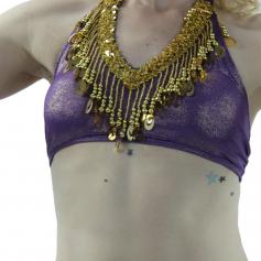 Long Fishtail 2-Piece Belly Dance Costume (Belt not included)