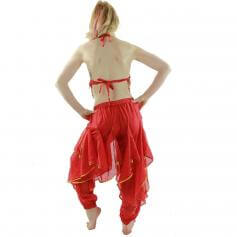 Hot Chilli 2-Piece Belly Dance Costume(Belt not included)