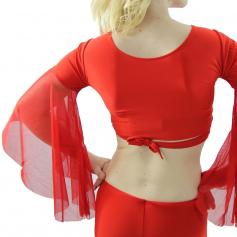 Net Yarn 2-Piece Belly Dance Costume