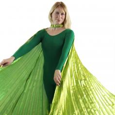 Solid Lime-Green Worship Angel Wing