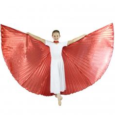 Solid Red Worship Angel Wing