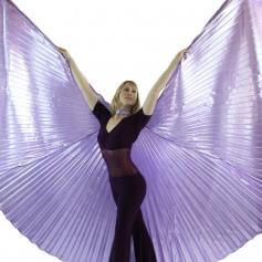 Solid Lavender Worship Angel Wing