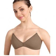 Body Wrappers totalSTRETCH Women Padded Bra Deep Plunge