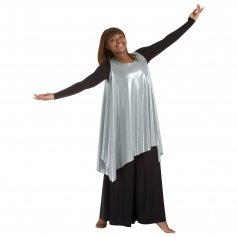 Body Wrappers Praise Dance Celebration of Spirit Drapey Pullover - Click Image to Close